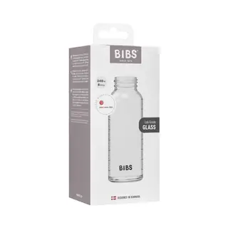 Produktfoto för BIBS Nappflaska Glas Baby Body