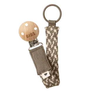 Produktfoto för BIBS napphållare, dark oak/vanilla