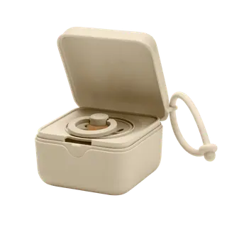 Produktfoto för BIBS Pacifier Box Vanilla