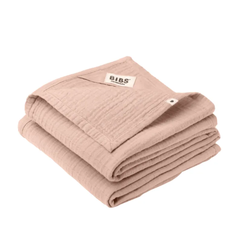 Bild 1 för BIBS snuttefilt muslin 2-pack, blush