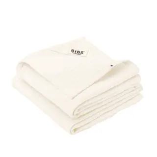 Produktfoto för BIBS snuttefilt muslin 2-pack, ivory