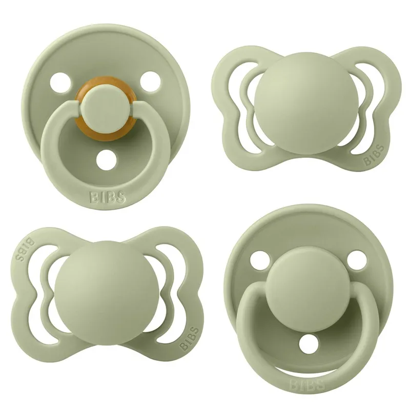 Bild 2 för BIBS Try It Collection latex/silikon 4-pack, sage