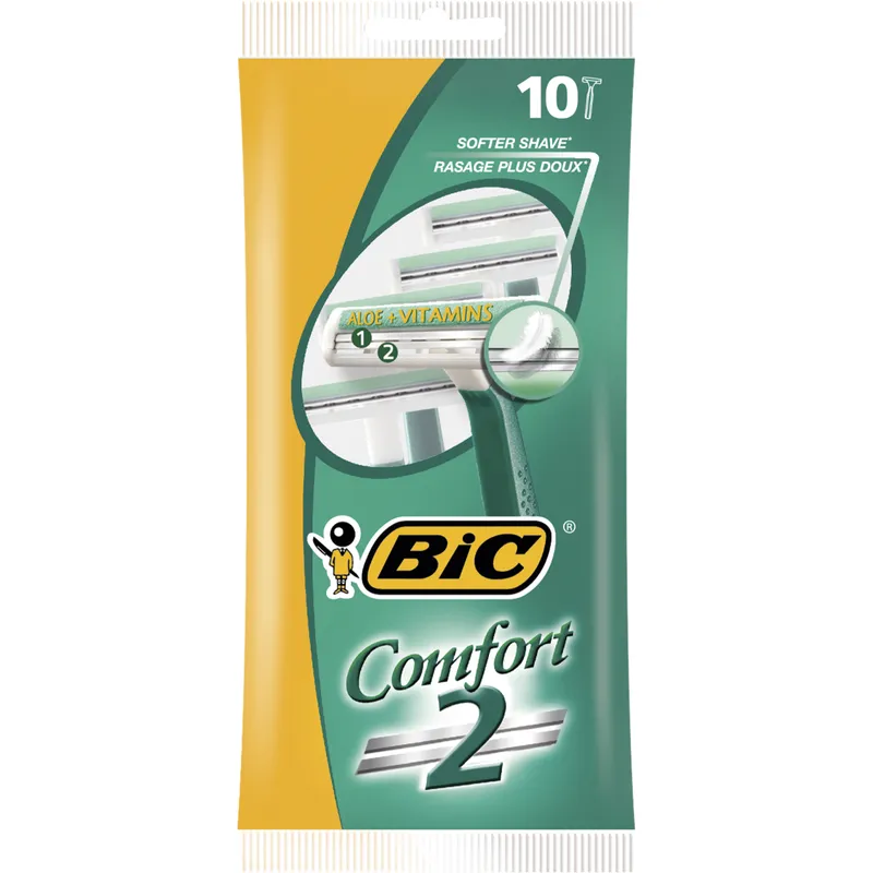 Bild 2 för BIC Comfort 2 Rakhyvlar 10-pack