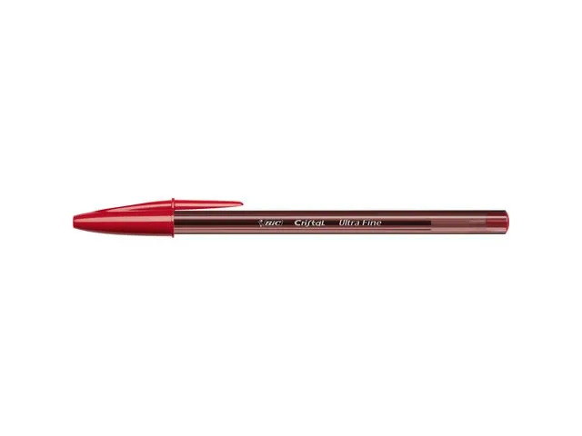 Alternativ bild 0 för BIC Cristal Exact - Kulspetspenna - röd - 0.7 mm (paket om 20)