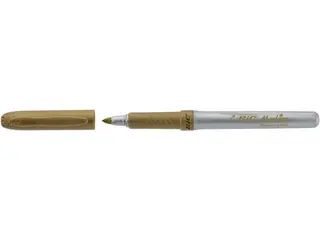 Produktfoto för BIC® Märkpenna Marking™, permanent, kulspets, 1,1 mm, guld och silver