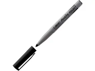 Produktfoto för BIC® Märkpenna Marking™ Pocket 1445, permanent märkpenna, linjebredd på 1,1 mm