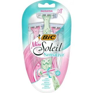 Produktfoto för BIC Miss Soleil Sensitive Rakhyvlar 3-pack