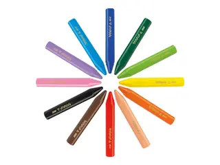 Produktfoto för BIC® Plastkritor Bic Plastidecor