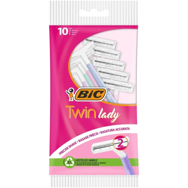 Bild 1 för BIC Twin Lady Rakhyvlar 10-pack