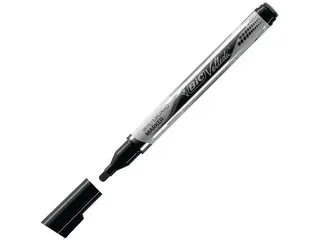 Produktfoto för BiC Velleda Whiteboardpenna Velleda® medelfin kulspets, svart