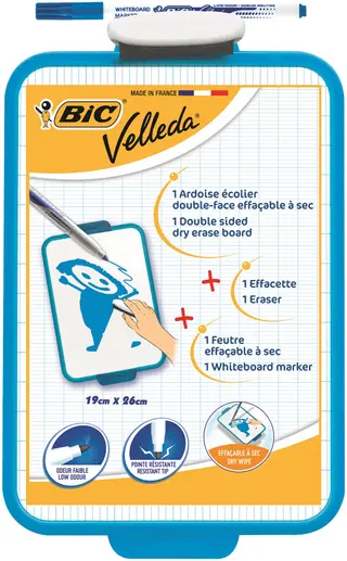 Produktfoto för BIC® Whiteboardtavla Velleda 19x26 cm