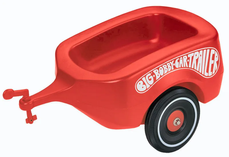 Alternativ bild 0 för BIG Bobby Car Släp (Röd)