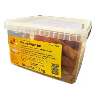 Produktfoto för Big Kolaskruv 2kg