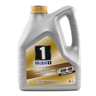 Produktfoto för Bil MOBIL 1 New Life SAE 0W-40, 4L