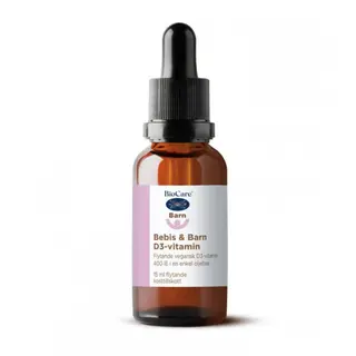 Produktfoto för BioCare Bebis & Barn D3-vitamin 15 ml