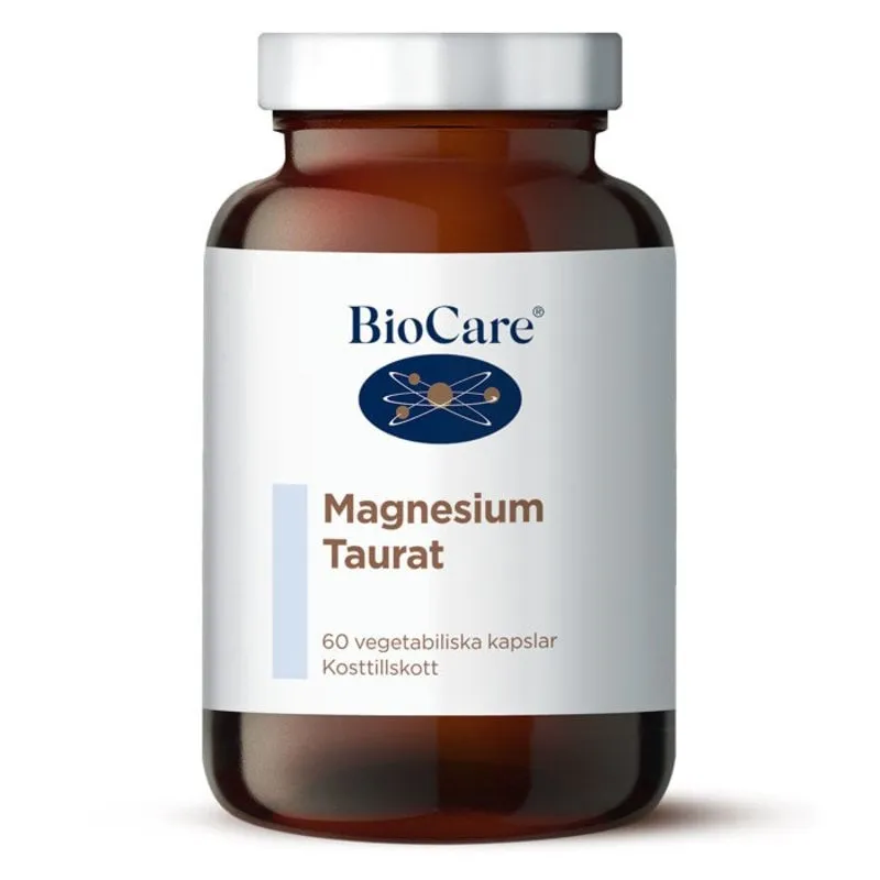 Bild 1 för BioCare Magnesium Taurat 60 kapslar