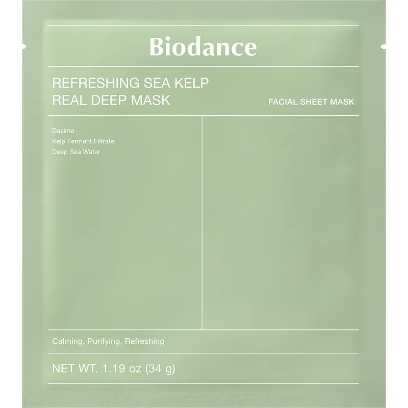 Bild 1 för Biodance Refreshing Sea Kelp Real Deep Mask 34 g