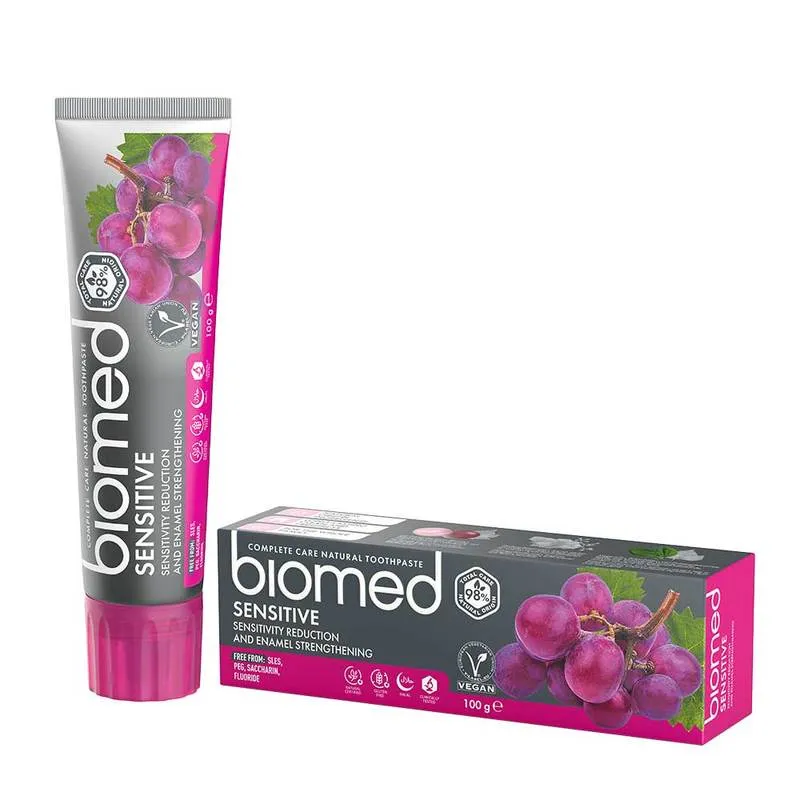 Bild 1 för Biomed Sensitive Hydroxiapatit Tandkräm 100 g