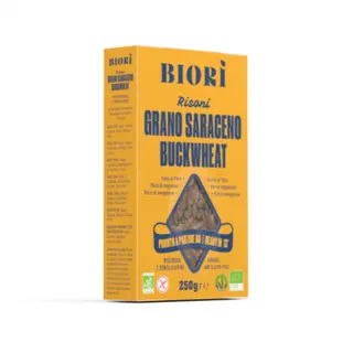 Produktfoto för Biori Bovete Pasta Risoni EKO Glutenfri 250 g