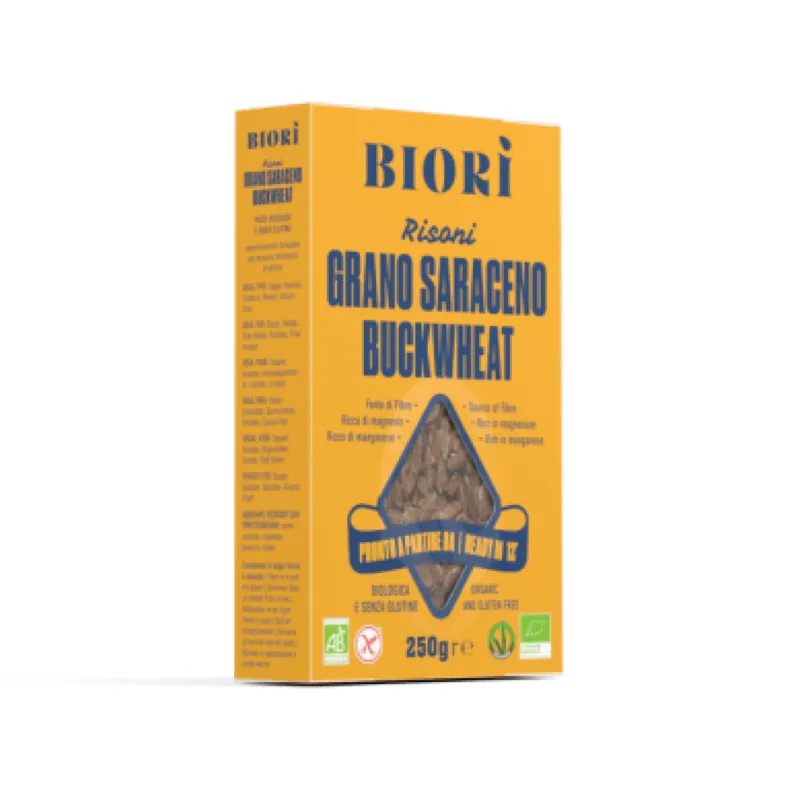 Bild 1 för Biori Bovete Pasta Risoni EKO Glutenfri 250 g