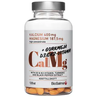 Produktfoto för Biosalma Kalcium o Magnesium 120 st