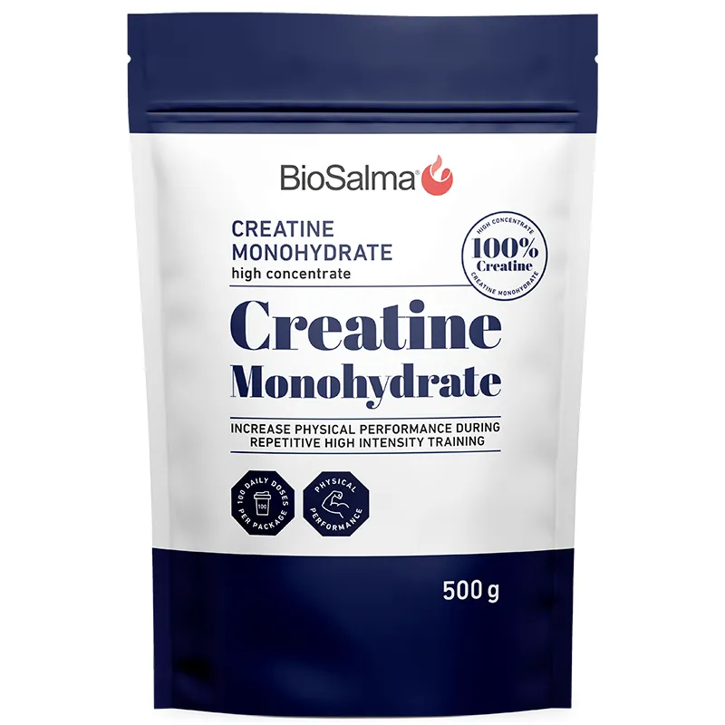 Bild 1 för BioSalma Kreatin Monohydrat 500 g