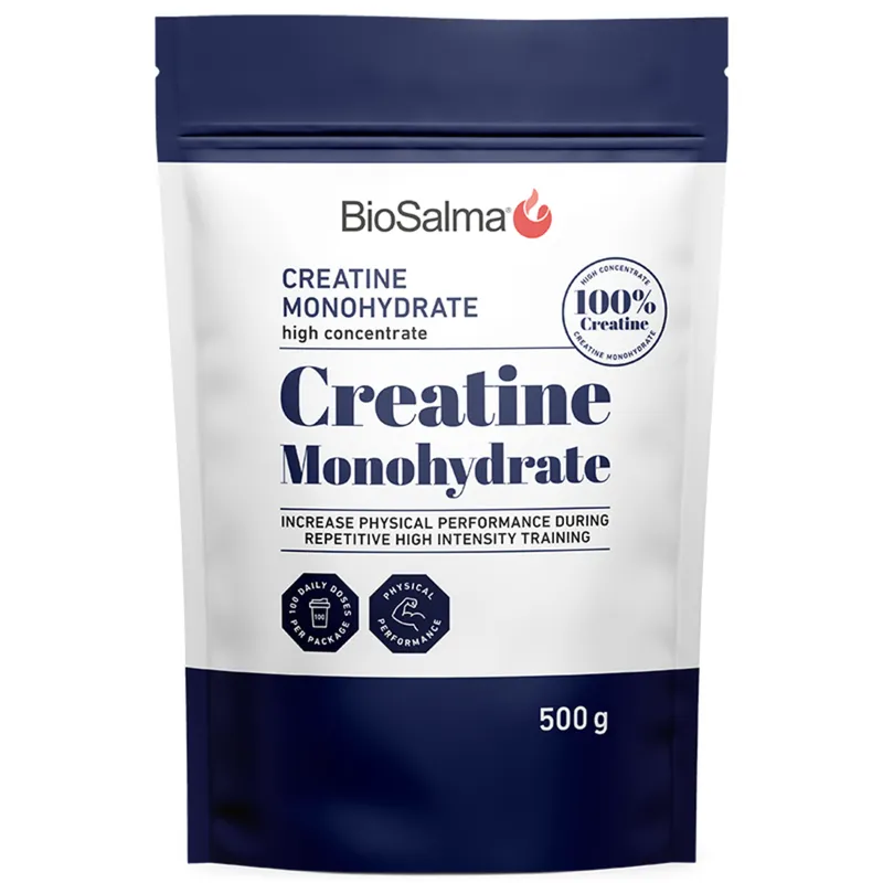 Bild 2 för BioSalma Kreatin Monohydrat 500 g