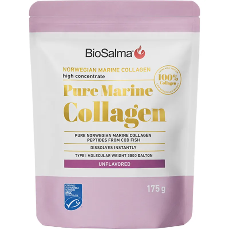 Bild 1 för BioSalma Pure Norwegian Marine Collagen 175 g