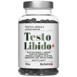 Produktfoto för BioSalma TestoLibido+ Man 120 kapslar