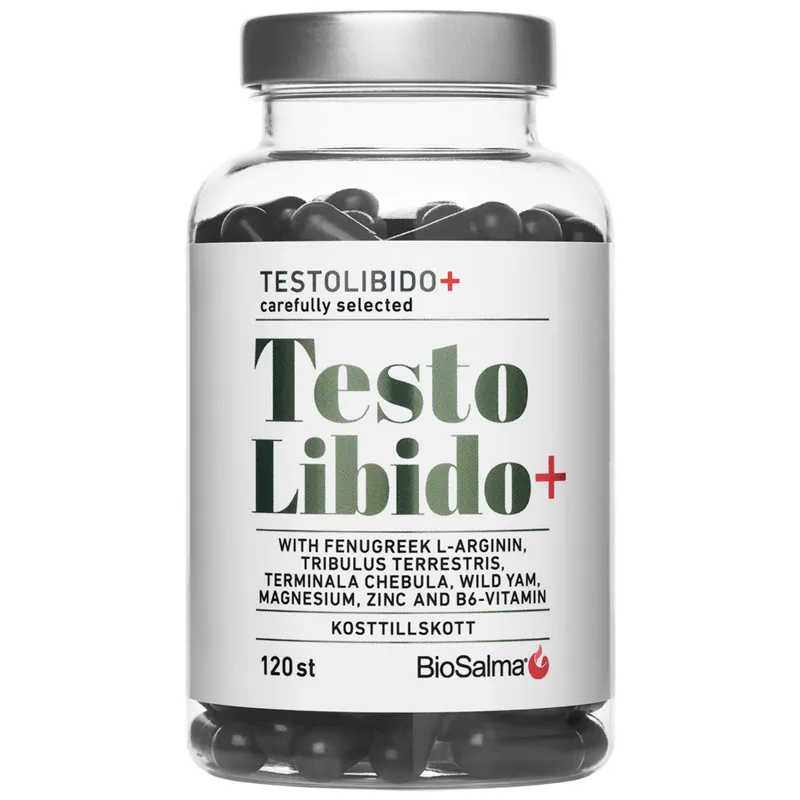 Bild 1 för BioSalma TestoLibido+ Man 120 kapslar