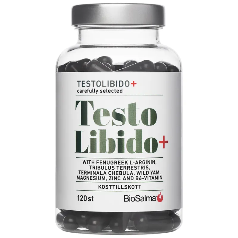 Bild 2 för BioSalma TestoLibido+ Man 120 kapslar