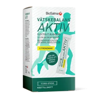 Produktfoto för BioSalma Vätskebalans Aktiv 12 dos-sticks