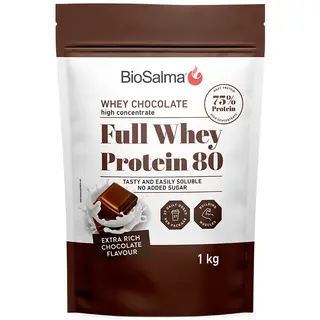 Produktfoto för BioSalma Whey 80 Choklad 1 kg