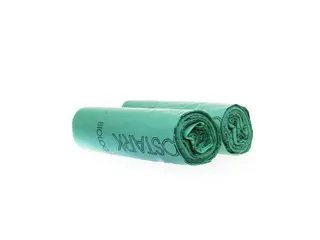 Produktfoto för BIOSTARK Plastsäck BIOSTARK 125L Grön Star-seal