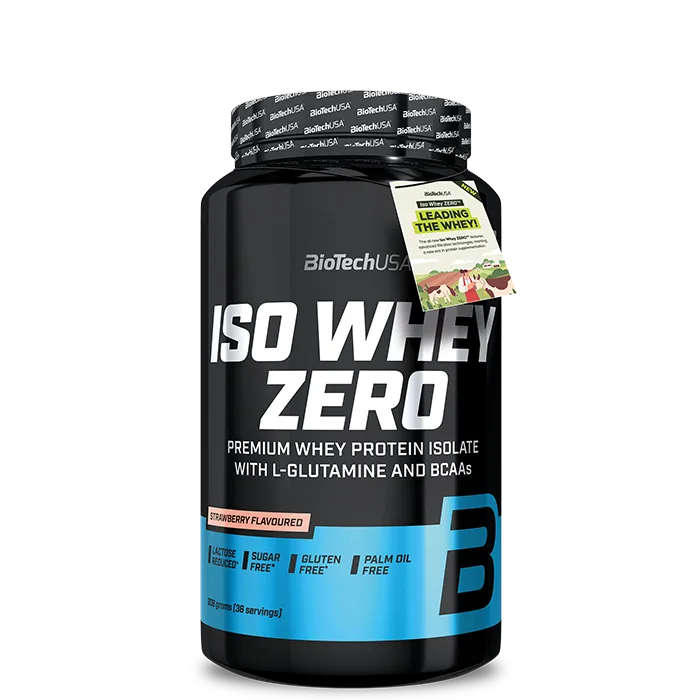 Alternativ bild 0 för Biotech USA ISO Whey Zero - 908g / Strawberry