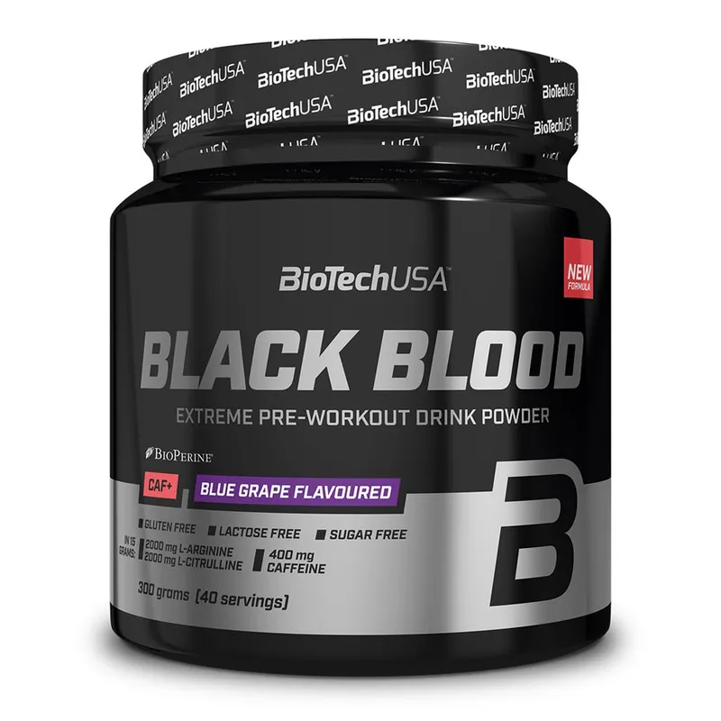 Bild 2 för BioTechUSA Black Blood CAF+, PWO