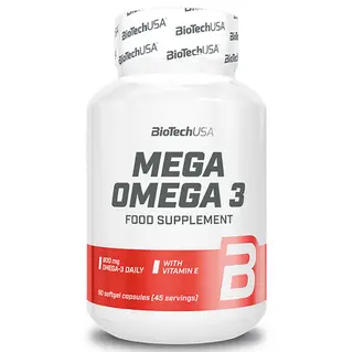 Produktfoto för BioTechUSA Mega Omega 3, Vitaminer