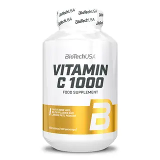 Produktfoto för BioTechUSA - Vitamin C 1000, 30 tabletter