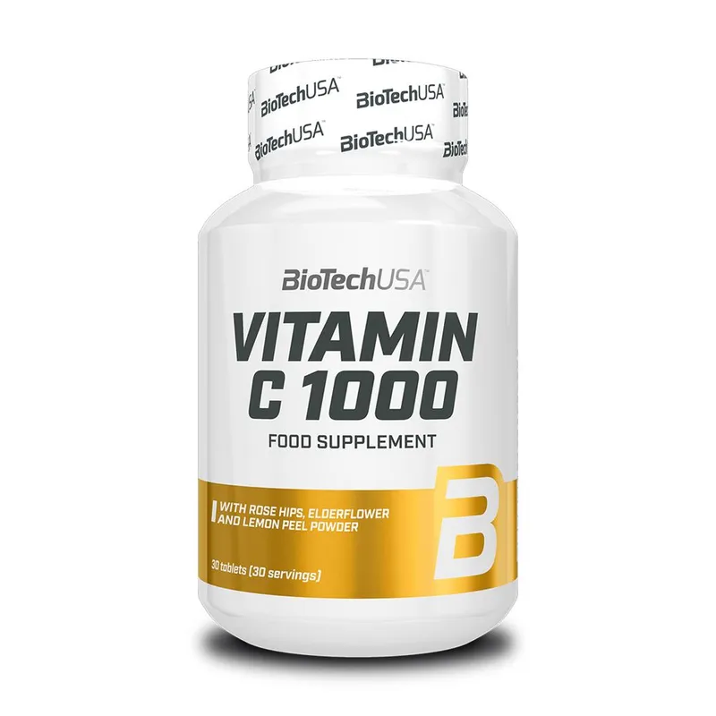 Bild 2 för BioTechUSA - Vitamin C 1000, 30 tabletter