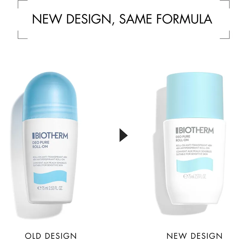Bild 2 för Biotherm Deo Pure Roll-On Anti-Transpirant 75 ml