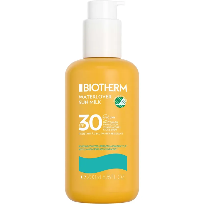 Bild 1 för Biotherm Tanning Lotion Waterlover Sun Milk SPF 30, 200 ml