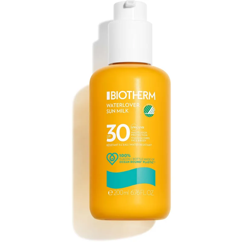 Bild 2 för Biotherm Tanning Lotion Waterlover Sun Milk SPF 30, 200 ml
