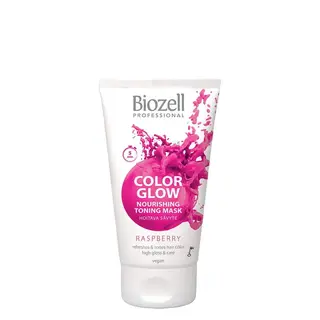Produktfoto för Biozell Color Glow Nourishing Toning Mask Raspberry 150 ml