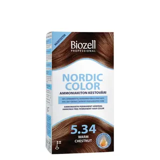 Produktfoto för Biozell Nordic Color Warm Chestnut 5,34 120 ml