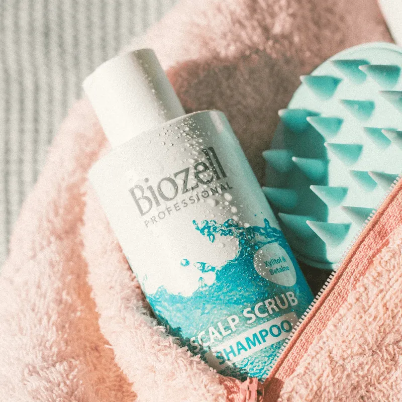 Bild 5 för Biozell Scalp Scrub Shampoo 250ml