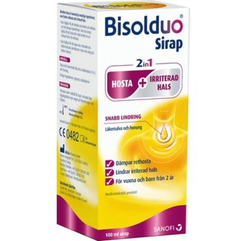 Bild 1 för Bisolduo Sirap 100 ml