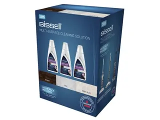 Produktfoto för BISSELL Multi-Surface - Rengörare - vätska - flaska - 1 L - spring breeze - maskinklar - koncentrerat - vit (paket om 3)