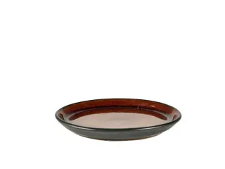 Produktfoto för Bitz Gastro tallrik Ø17 cm Svart-amber