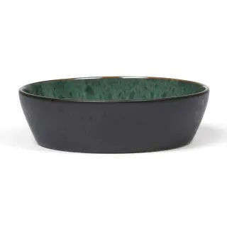 Produktfoto för Bitz - Soppskål 18 cm Svart/Grön