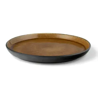 Produktfoto för Bitz Tallrik Gastro 21 cm sva/amber